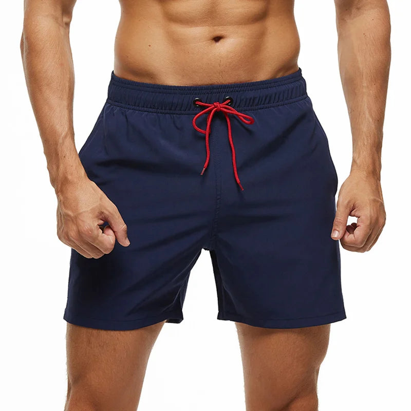 Escatch Brand Summer Swimming Shorts Men Fashion Sport Breathable Elastic Waist Mesh Liner With Pocket Bermudas Masculina Shorts