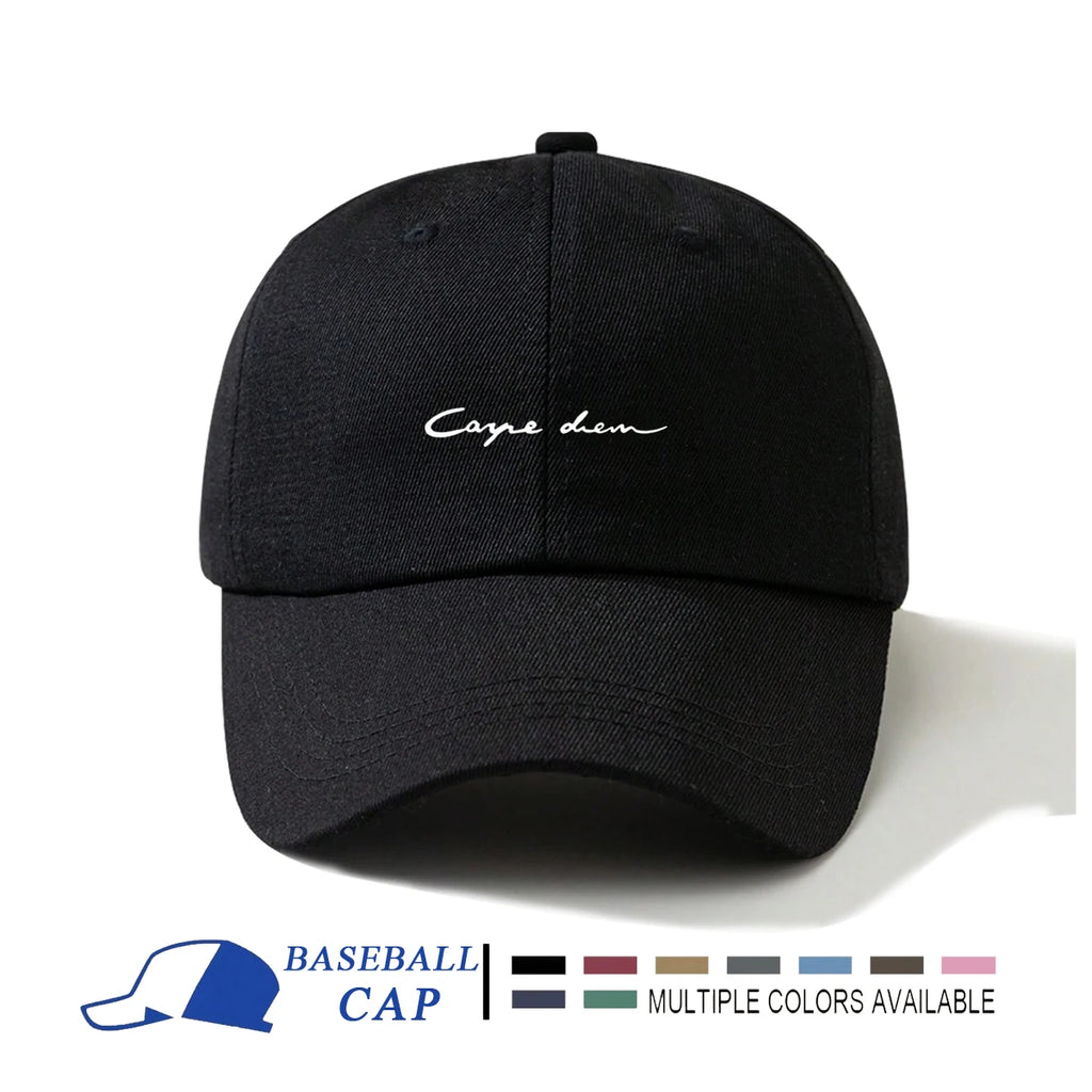 1pc Men's Minimalist Casual Adjustable Baseball Cap With Printed Letter Design Suitable For Daily Wear