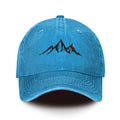 Mountain Baseball Hats Soft Men Cotton Ball Cap Minimalist Style Outdoor Sport Daily Women Casquette