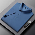 YJKVUR 2024 Summer New Polo Shirt Men 3 Buttons Casual Work T Shirts Quick Dry Short Sleeve Golf Shirt High Quality Plus Size